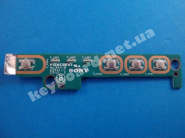 Кнопка увімкнення Sony Vaio PCG-7181V